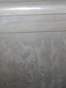 technique chaux ferrée sur bois