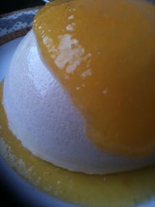 pannacota peche