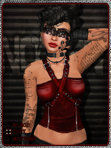 corset jealours rock red v1