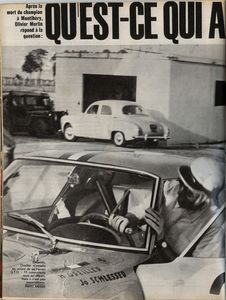 Paris match du 20 oct 1962 accident Henri Oreiller p10