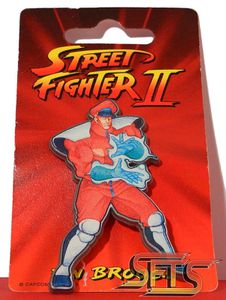 040-M.Bison Street Fighter II Pin Brooch