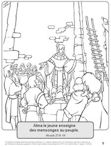 Coloriages du Livre de Mormon