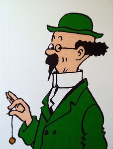 Tintin - Professeur Tryphon Tournesol WIP 03
