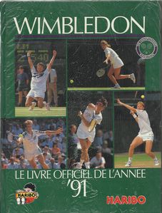 Wimbledon Le livre officiel de l'année '91