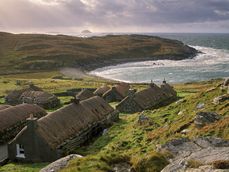Garenin Black House Village Isle of Lewis Outer Hebrides Sc