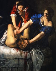 Artemisia-Gentileschi -Judith-decapitant-Holopherne-1612