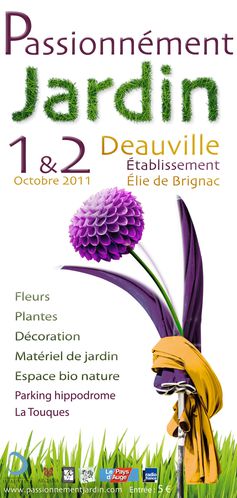 Affiche Passionnement Jardin Deauville (1)