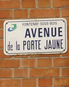 avenue de la porte jaune