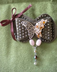 Broche Effet papillon