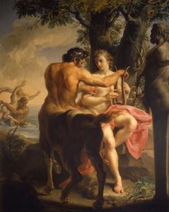 Education d'Achille, Pompeo Batoni, 1746 Offices Florence