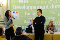 Sandrine et Fabien, volontaires