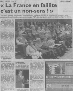 RL 30 janvier 2011