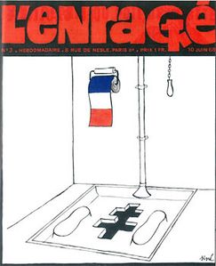 Siné - L'enragé 10 juin 1968