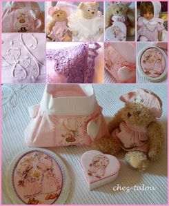 mozaique rose tinou