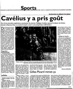 Dakar Philippe CAVELIUS