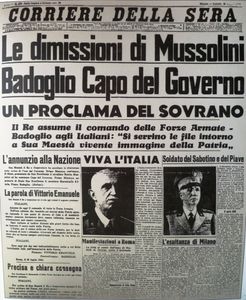 Corriere Sera 26 luglio 1943