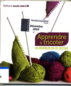 apprendre a tricoter marie-claire