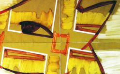 Claude-Caillol-Peinture-detail-geometrie-Pointtopoint-studi