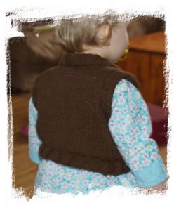 gilet à godrons 4
