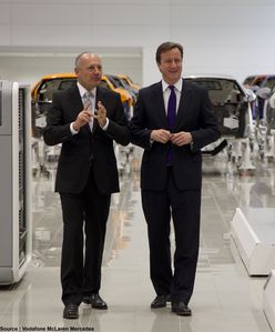 McLaren - Ron Dennis, David Cameron
