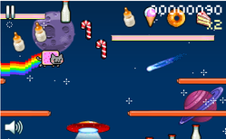nyan cat lost in space free online