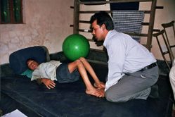 séance de kinésithérapie