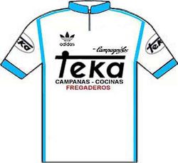 Maillot teka 1980