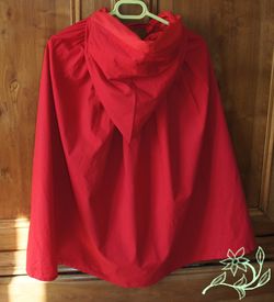 Cape du petit chaperon rouge