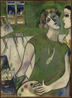 62b Chagall 1914 autoportrait