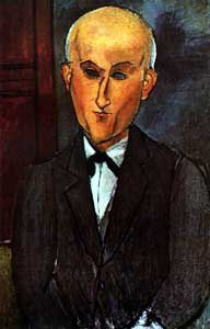 Modigliani, Amedeo (1884-1920) - Ritratto di Max Jacob (187