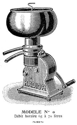 MGC écrémeuse Radior169