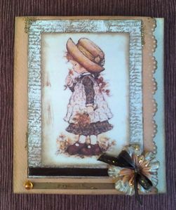 carte petite fille
