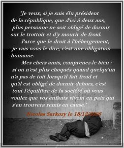 sarko sans logis