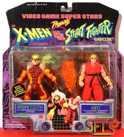 002-Ken VS Sabretooth X-Men VS Street Fighter ToyBiz