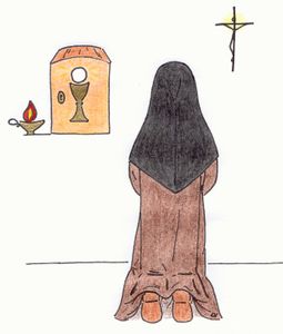 Lundi 2 février 2015 - Fête de la Chandeleur / aussi la journée de la vie consacrée ! Carmelite-avec-tabernacle
