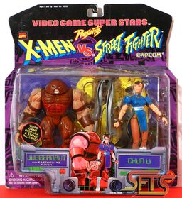 004-Chun-Li VS Juggernaut X-Men VS Street Fighter ToyBiz