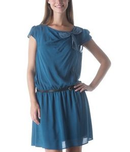 sandales bleu canard