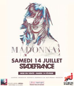 Madonna StadeDeFrance 2012