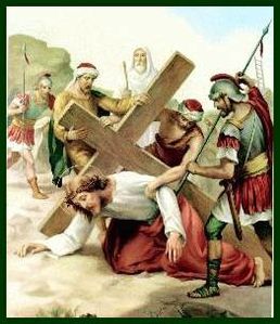 Via Crucis - 6 Jesus cae por segunda vez[1]