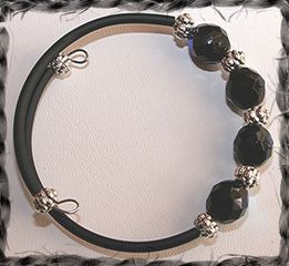 Bracelets perles & métal 6154