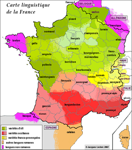 langues regionales francaises