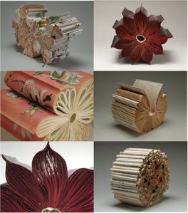 Sculptures en livre Book and buzz