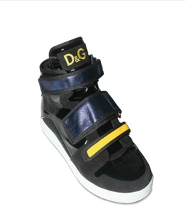 DGVelcroStrapPatentHighSneakers