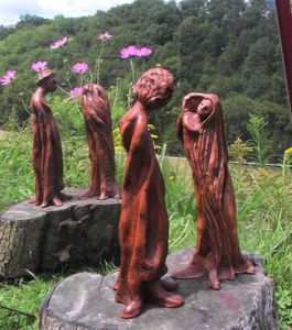 Sculpture Les souches Couple 3