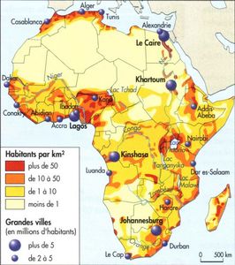 articles densite villes afrique