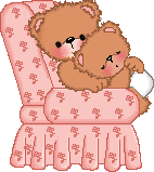 ourson bébé sur sa maman