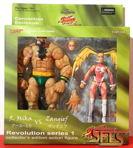 020-Zangief VS R.Mika SDCC Ex Set Revolution Series Sota To