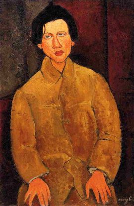 9972 Portrait Soutine 1916 Modigliani Coll privée