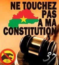 Burkina ne touchez pas constit