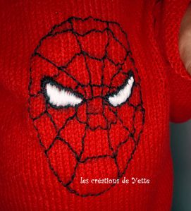 broderie spiderman